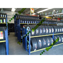 Rack de armazenamento de pneu de caminhão dobrável